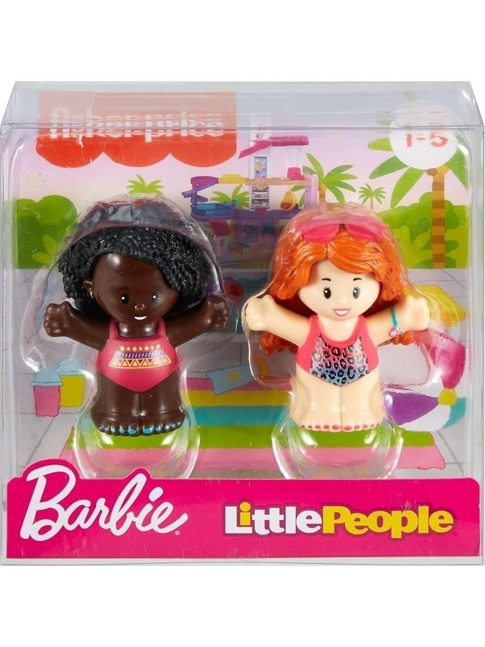 Little People Barbie 2 Swimming Figures Pack